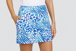 Tail Ladies Cass Pull On Golf Skort - Electric Jungle