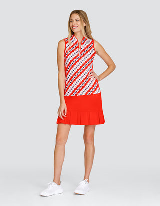 Tail Ladies Nolia Sleeveless Golf Polo Shirt - Galleria Geo