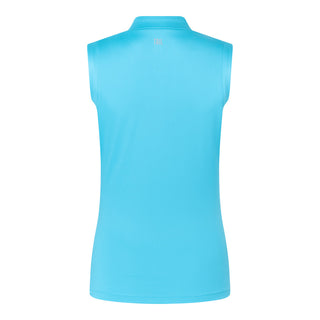 Tail Ladies Muara Sleeveless Polo - Aquarius