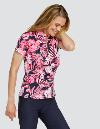 Tail Ladies Jo Short Sleeve Polo - Stellar Foliage