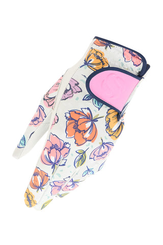 Comfort Stretch Cabretta Leather Ladies Golf Glove - Sketch