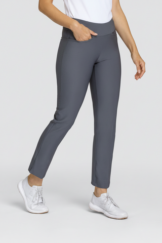 Tail Ladies Mulligan Ankle Trousers - Ace Gray