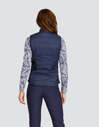 Tail Ladies Golf Sonny Quilted Vest - Navy