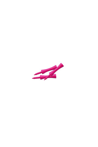 Pack Of 30 Wooden Castle  Golf Tees - Pink
