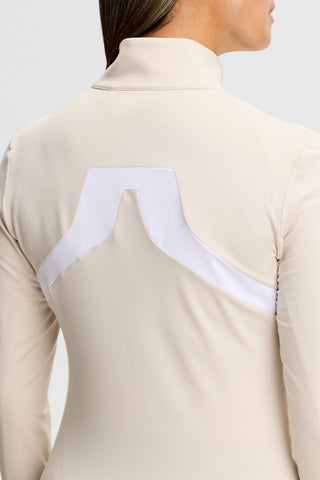 Janice Long Sleeve Mid Layer - Moonbeam