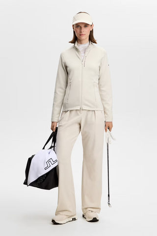 Selena Full Zip Mid Layer - Moonbeam