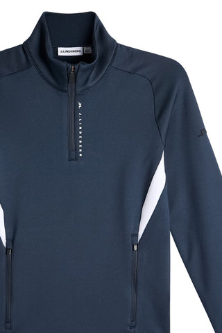 Selena Quarter Zip Mid Layer - JL Navy