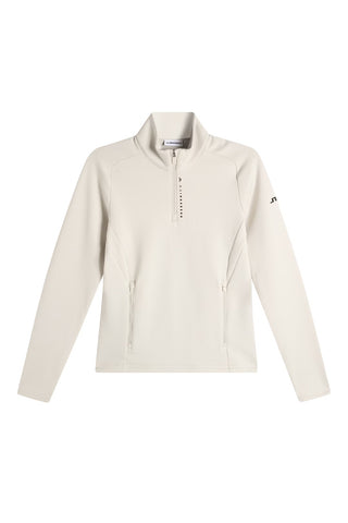 Selena Quarter Zip Mid Layer - Moonbeam