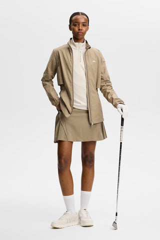 Selena Quarter Zip Mid Layer - Moonbeam