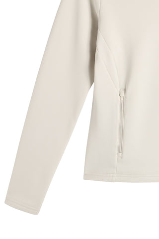 Selena Quarter Zip Mid Layer - Moonbeam