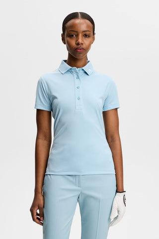 Tour Tech Ladies Golf Polo - Forget-Me-Not