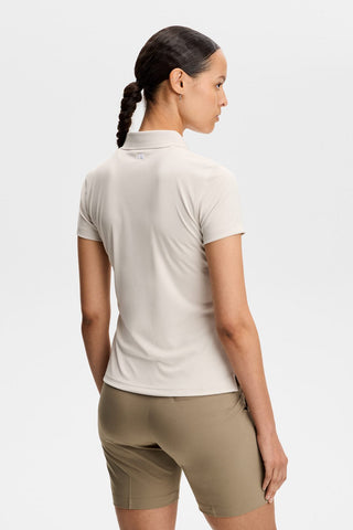 Tour Tech Ladies Golf Polo - Moonbeam
