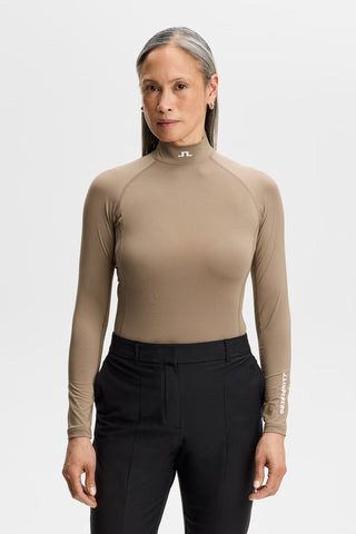 Ella Compression Top - Brindle
