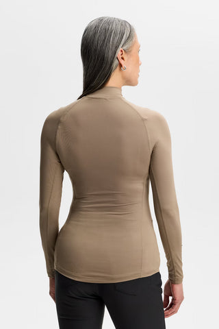 Ella Compression Top - Brindle