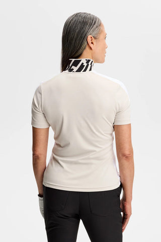 Ladies Pip Golf Polo - Moonbeam