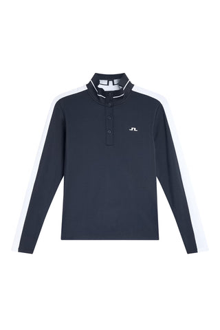 Hertta Long Sleeve Polo - JL Navy