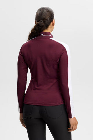 Hertta Long Sleeve Polo - Winetasting