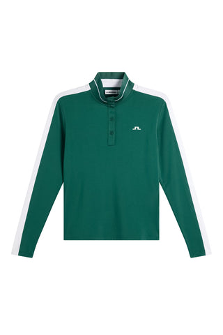 Hertta Long Sleeve Polo - Forest Biome