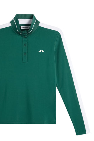 Hertta Long Sleeve Polo - Forest Biome