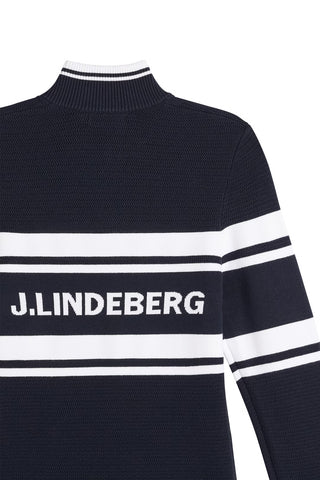 Ariadne Knit Quarter Zip - JL Navy