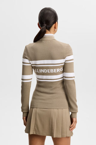 Ariadne Knit Quarter Zip - Brindle