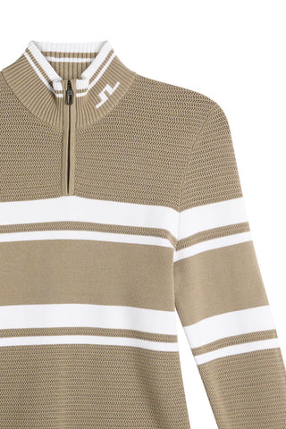 Ariadne Knit Quarter Zip - Brindle