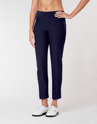 Tail Mulligan Ankle Pull On Ladies Golf Trousers - Navy - 28 inch