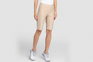 Tail Golf Mulligan Pull On Ladies Golf Shorts 53CM - Sandy