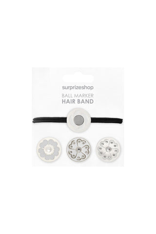 Hairband Ball Marker Set - Silver