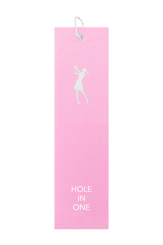 Hole in One Tri Fold Golf Towel Prize