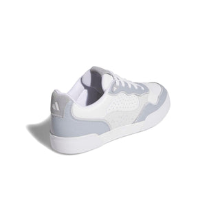 Adidas Womens Retrocross 25 Spikeless Golf Shoes - White, Silver & Grey