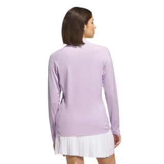 Ultimate365+ Soild Quarter-Zip Base-Layer - Frozen Purple