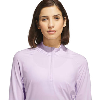 Ultimate365+ Soild Quarter-Zip Base-Layer - Frozen Purple