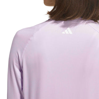 Ultimate365+ Soild Quarter-Zip Base-Layer - Frozen Purple