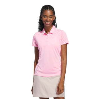 Womens Lightweight Golf Polo Shirt - Light Pink