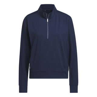 Adidas Womens Ultimate365 Long Sleeve Half Zip - Collegiate Navy