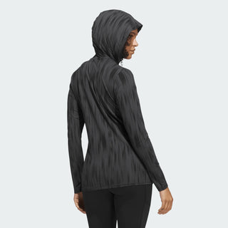 Adidas Womens Ultimate365 Hooded Golf Sweatshirt - Black