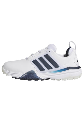Adidas Womens Adipower 26 Waterproof Golf Shoes - White, Crystal & Navy