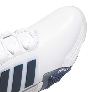 Adidas Womens Adipower 26 Waterproof Golf Shoes - White, Crystal & Navy
