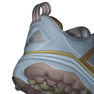 Adidas Womens Adipower 26 Waterproof Golf Shoes - White, Pink & Tangerine