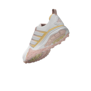 Adidas Womens Adipower 26 Waterproof Golf Shoes - White, Pink & Tangerine