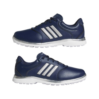 Adidas Womens Alphaflex Zoysia Waterproof Golf Shoes - Navy