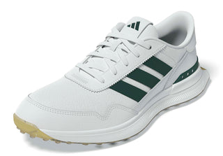 Adidas Womens S2G 26 Leather Spikeless Golf Shoes - White & Green