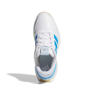 Adidas Womens S2G 26 Leather Spikeless Golf Shoes - White & Blue