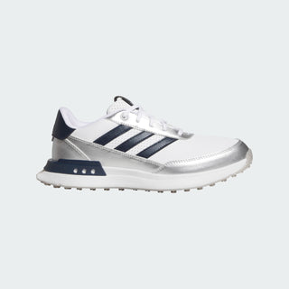 Adidas Womens S2G 25 Spikeless Waterproof Golf Shoes - White/Navy