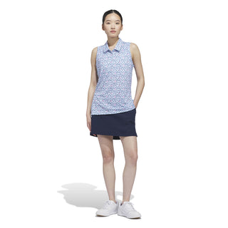 Womens Ultimate365 Otoman Sleeveless Polo Shirt - Crystal Sky