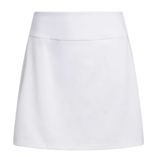 Adidas Womens Ultimate365 Solid Knit Golf Skort - White