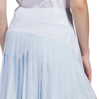 Adidas Womens Ultimate365 Tour Pleated Golf Skort - Crystal Sky
