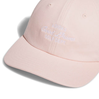Adidas Womens Good Drives Cotton Golf Hat - Blush Pink