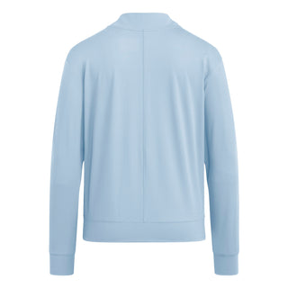 Womens Ultimate Quarter Zip Mid Layer - Crystal Sky